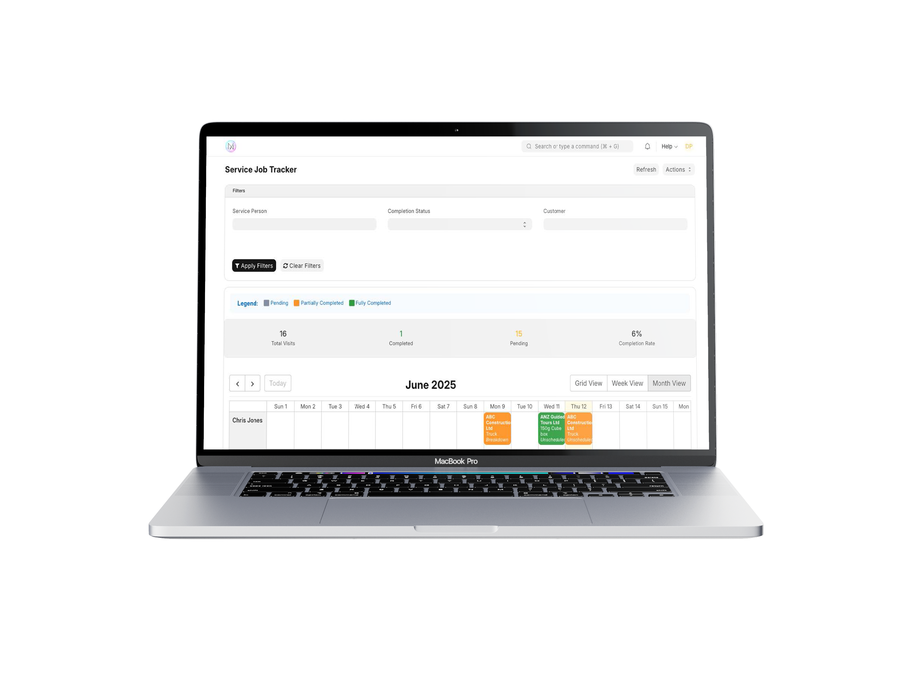 Dashboard UI